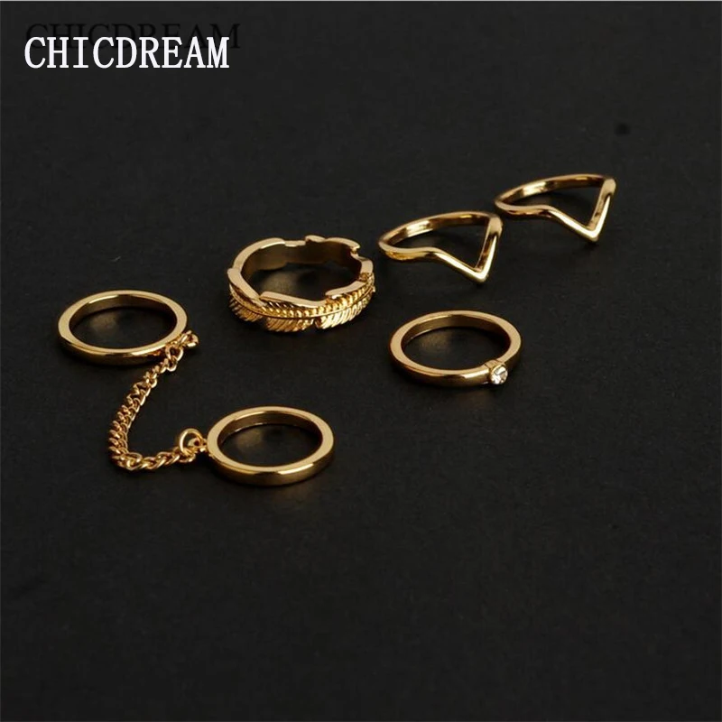 Женское кольцо на костяшки пальцев очаровательное серебристого/золотистого