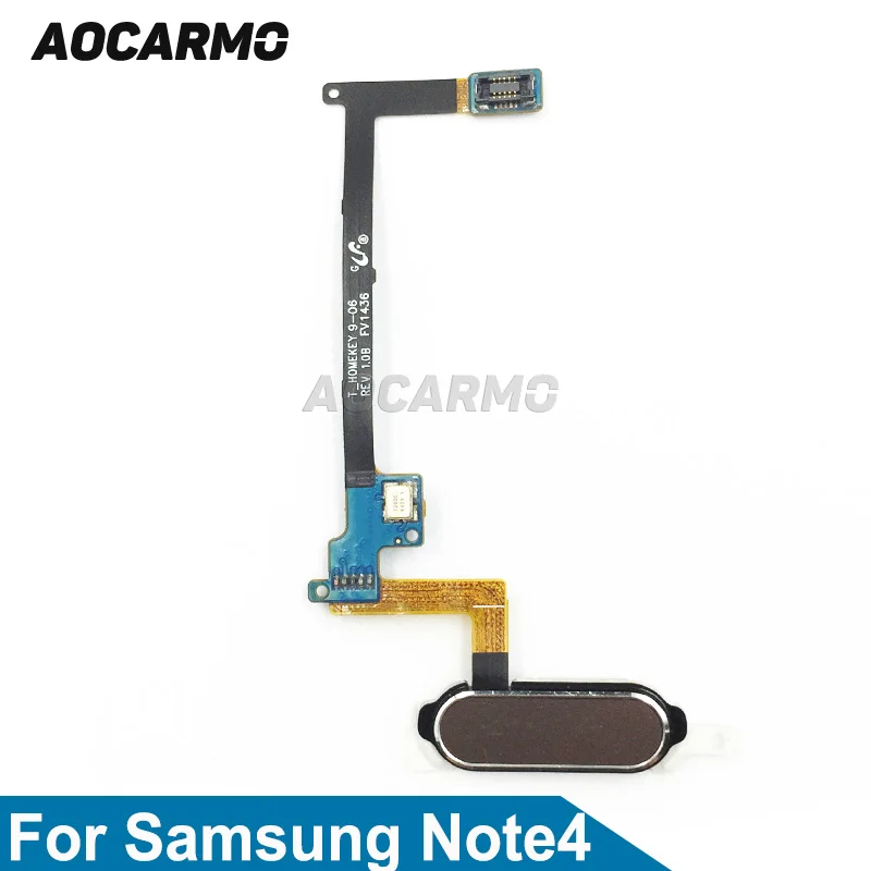 Запасной гибкий кабель Aocarmo для Samsung Galaxy Note4 N910/N910A/N910T/N91|Шлейфы мобильных