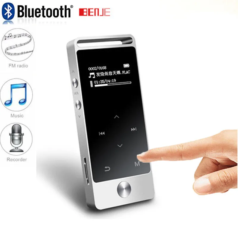 Оригинальный музыкальный плеер RUIZUX06 8 ГБ benjie s5 Bluetooth сенсорный экран высокое