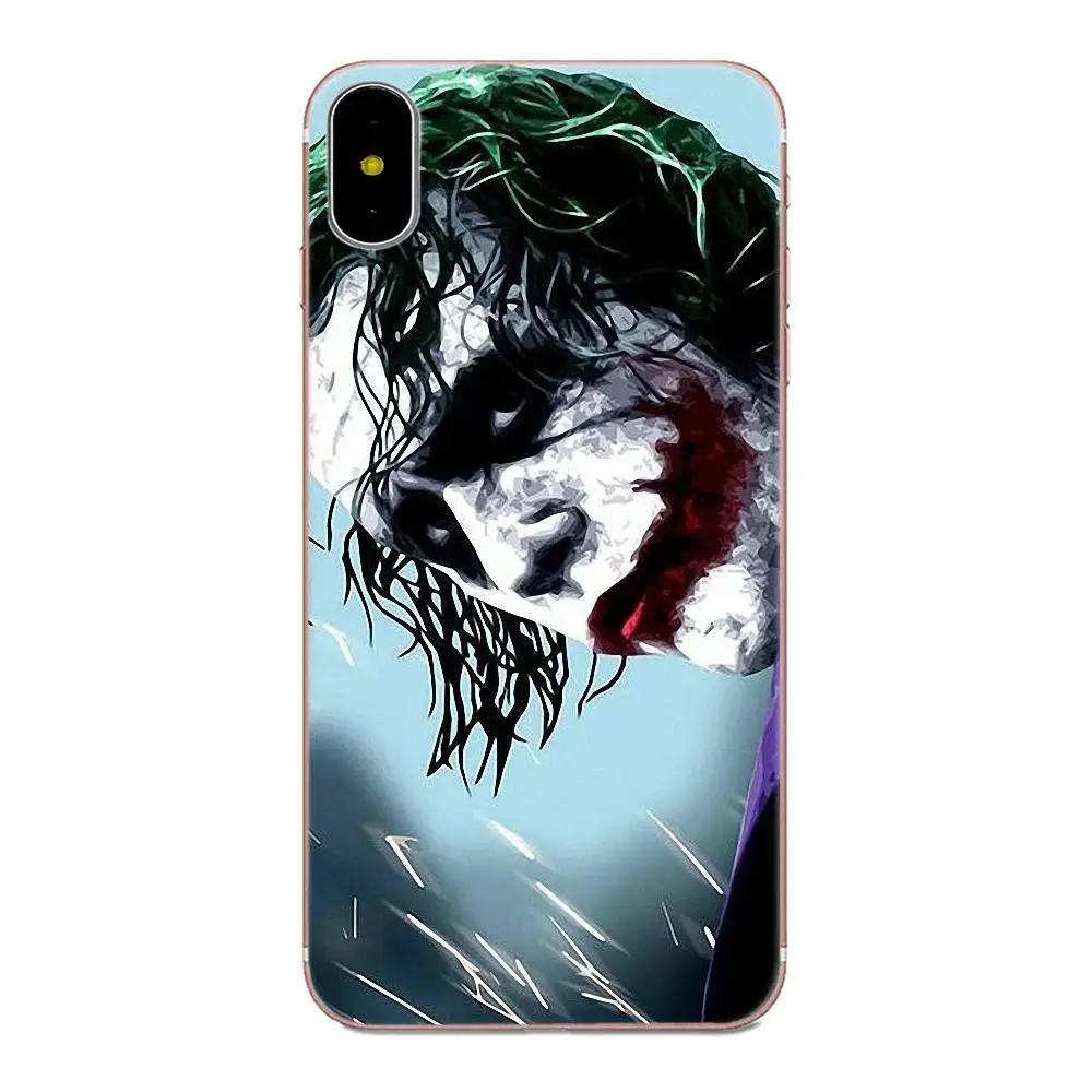 Джокер и Харли Куинн Мода для Apple iPhone 4 4S 5 5C 5S SE 6 6S 7 8 Plus X XS Max XR мягкий