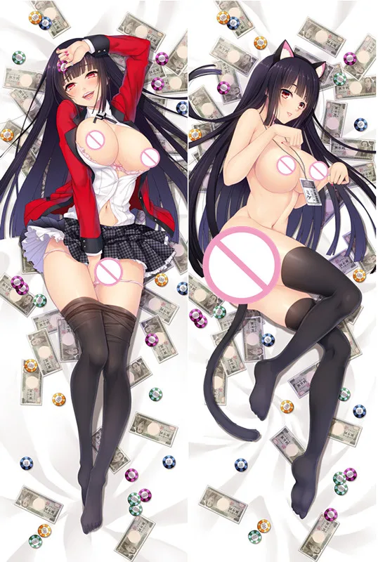 MMF Kakegurui компульсивный гамблер сексуальный jabami yumeko & saotome meari momobami kirari наволочка