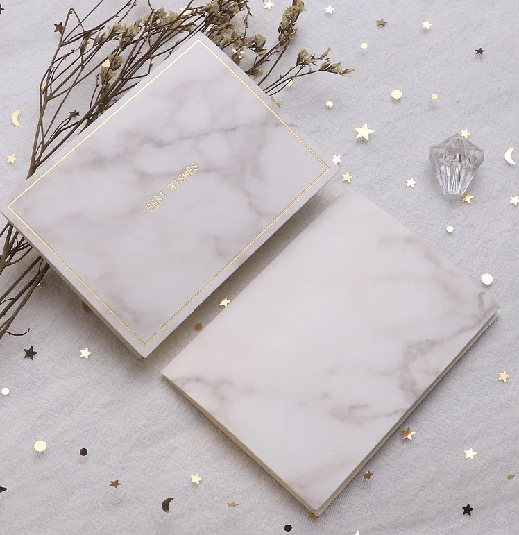 20 шт. творческие мраморные складки благословение мультфильм День святого