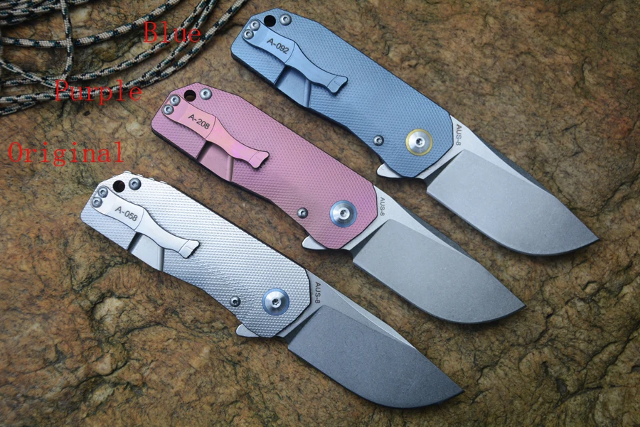 Складной нож из углеродного волокна с ручкой TC4 2 56 дюйма|knife 2|folding knifeoutdoor camping knife |