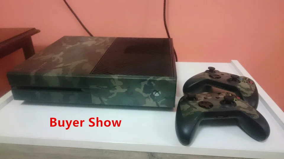 Камуфляжный рисунок наклейка защитный чехол пленка для консоли XBOX One