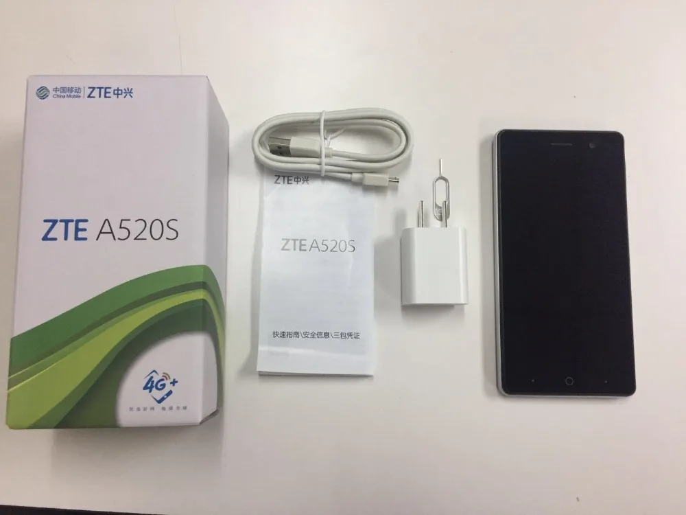 Мобильный телефон zte Blade A520S/A520, 5,0 дюймов, четырехъядерный процессор, 1/2 ГБ ОЗУ, 16 Гб ПЗУ, две sim-карты, фронтальная и задняя камера, Android 6,0