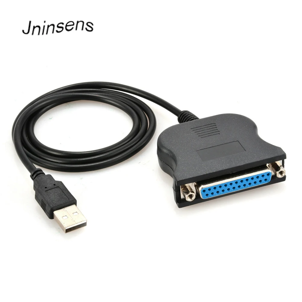 USB в 25 Pin DB25 Женский IEEE 1284 параллельный адаптер принтера LPT кабель конвертера
