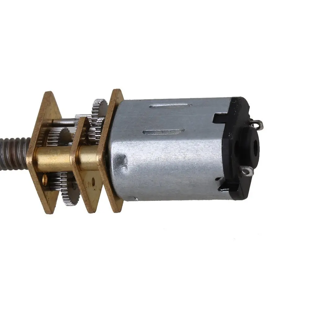 5 шт./лот M4 * 55 резьба N20 мотор золото и серебро DC 6V 1000 RPM M455 Micro Metal редуктор скорости