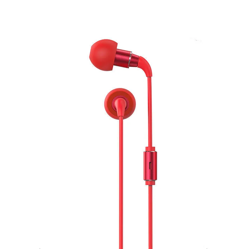 Y1 Red Мини высокоточные наушники графеновые динамические басовые наушники Hi-Fi вкладыши стерео баланс гарнитура с микрофоном наушники для сна - Цвет: Y1 Red