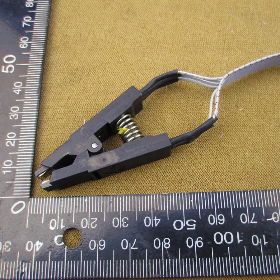 Новый SOIC8 SOP8 флэш микросхема Тесты клипы гнездо Adpter BIOS/24/25/93 программиста 1 шт./лот