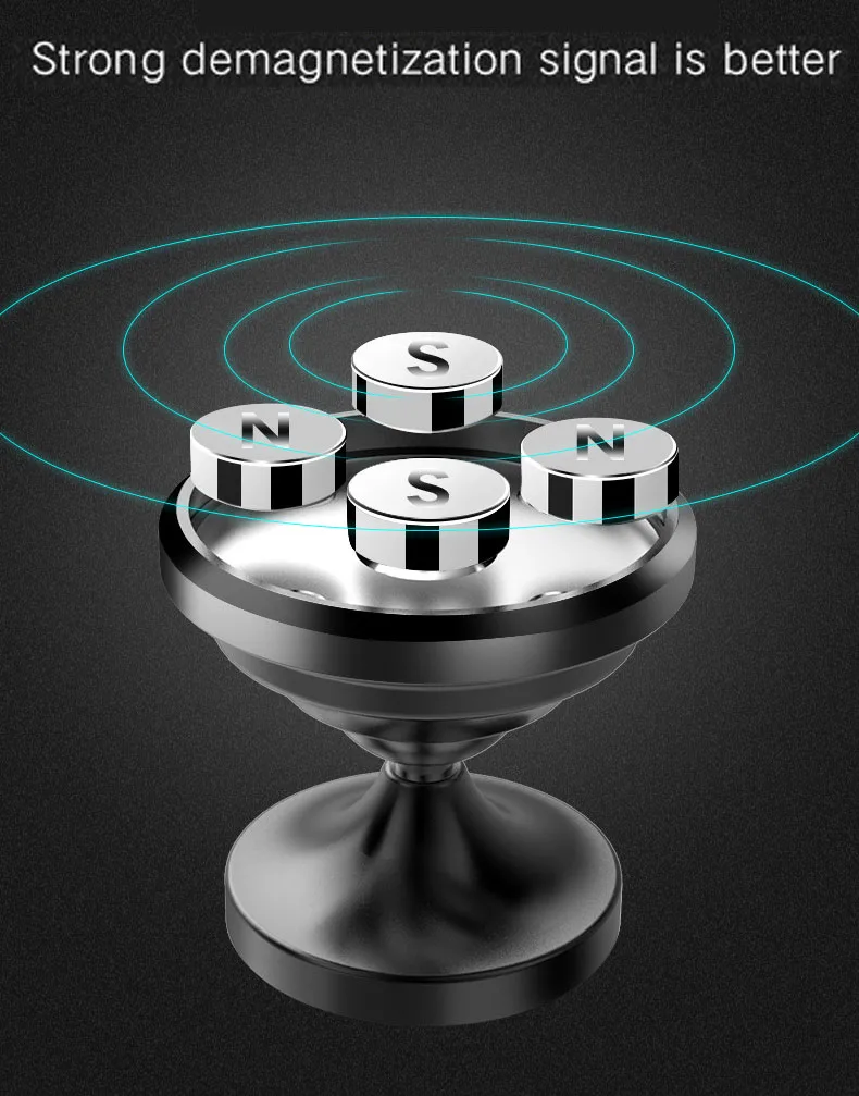 Универсальный не-Патч автомобильный держатель для телефона кольцо 360 крепление Магнитный держатель для телефона в автомобиль подставка вентиляционное отверстие для iphone EX samsung