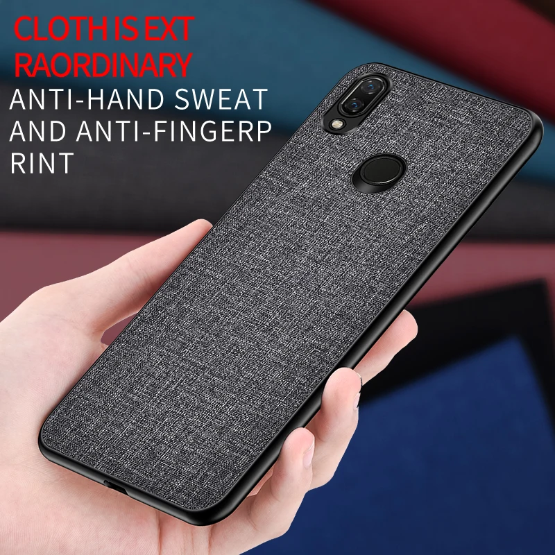 Matte Cloth Case For Coque Xiaomi Redmi Note 6 5 7 Pro 6A Plus Luxury Back Cover Pocophone F1 Go Fundas |