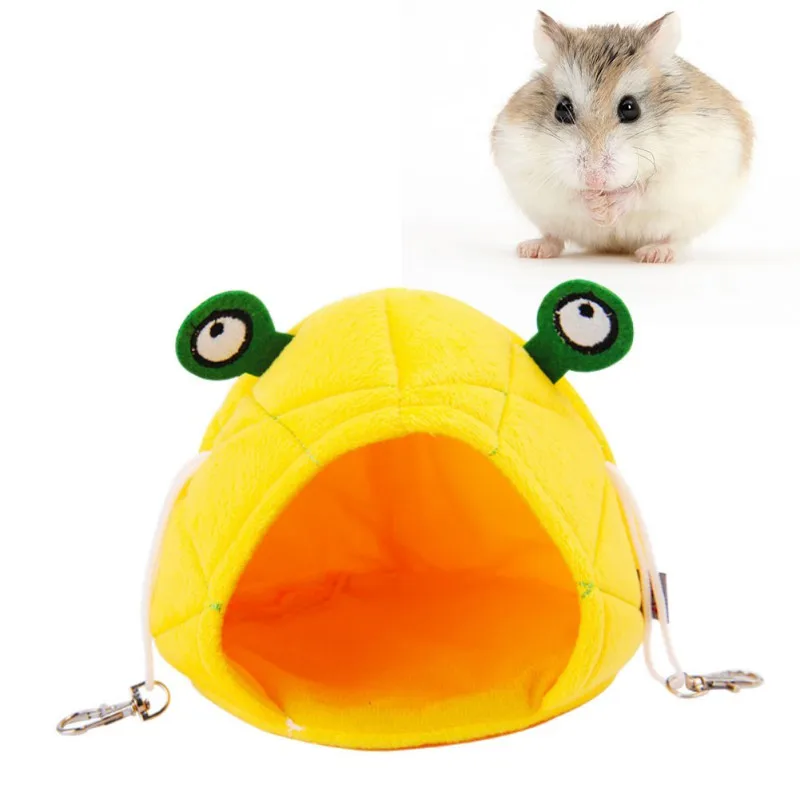Гамак для хомяка лягушка милый дизайн маленькие животные хлопковая клетка