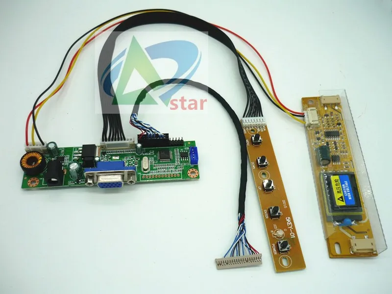 15 дюймовый Φ 1024x768 ЖК экран DIY a контроллер контроллера RTD2270L плата драйвера 20
