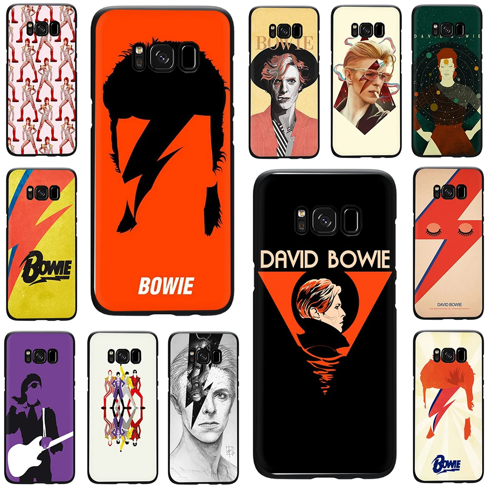 Силиконовый чехол David Bowie для телефона Galaxy S6 S7 Edge S8 S9 S10 Plus S10e Note 8 9 J6 A6 A8 A9 2018|Бамперы|