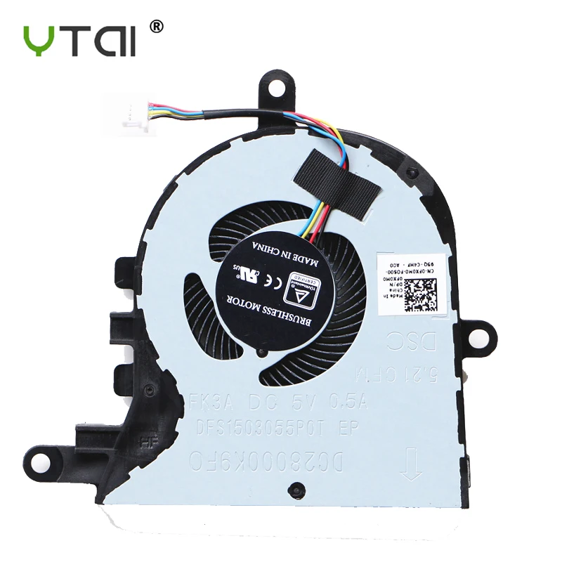 Для Dell Latitude 3590 L3590 E3590 для inspiron 15 5570 5575 Вентилятор cooler FX0M0 0FX0M0 cn-0FX0M0 DC28000K9R0
