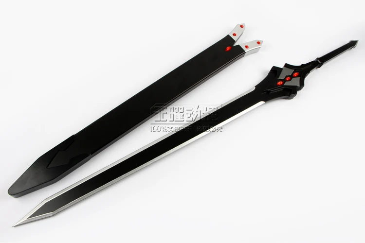 S0484 аниме непобежденный BAHAMUT летопица Red LUX ARCADIA черный меч 41 9 дюйма|black sword|sword swordsword
