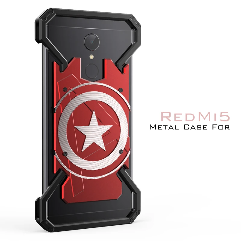 Металлический Чехол Super Hero для Xiaomi mi 9 8 Se Lite mi 6x 5x 5S Plus 6 5 Red mi Note 4x чехол с кольцом-пауком для телефона