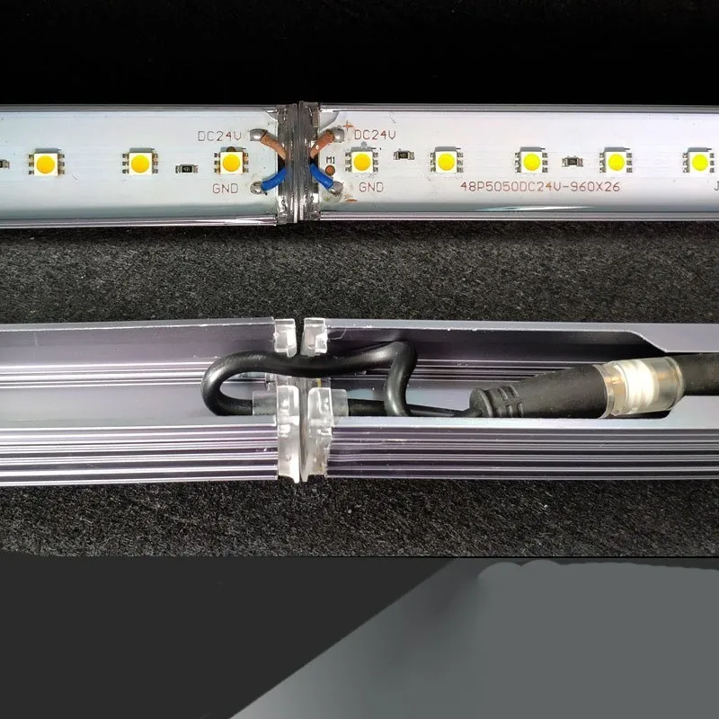 10 шт. новые светодиодные линии 1 м 0 5 DMX512 RGB теплый белый/белый DC24V Открытый