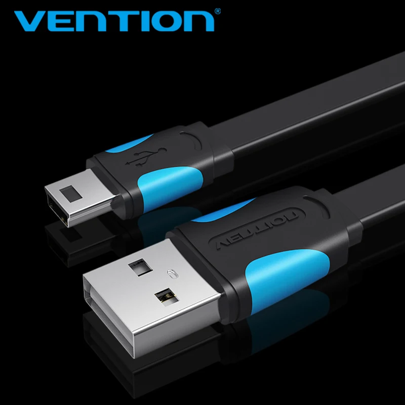 Мини USB кабель Vention с поддержкой быстрой зарядки и передачи данных|usb to usb|usb cable mini