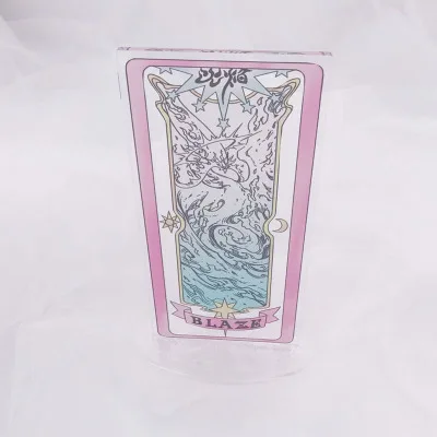 7 ЛИВА девушка аниме карты captor cardcaptor Сакура KINOMOTO Сакура Клоу карты прозрачные карты косплей костюм реквизит - Цвет: 7