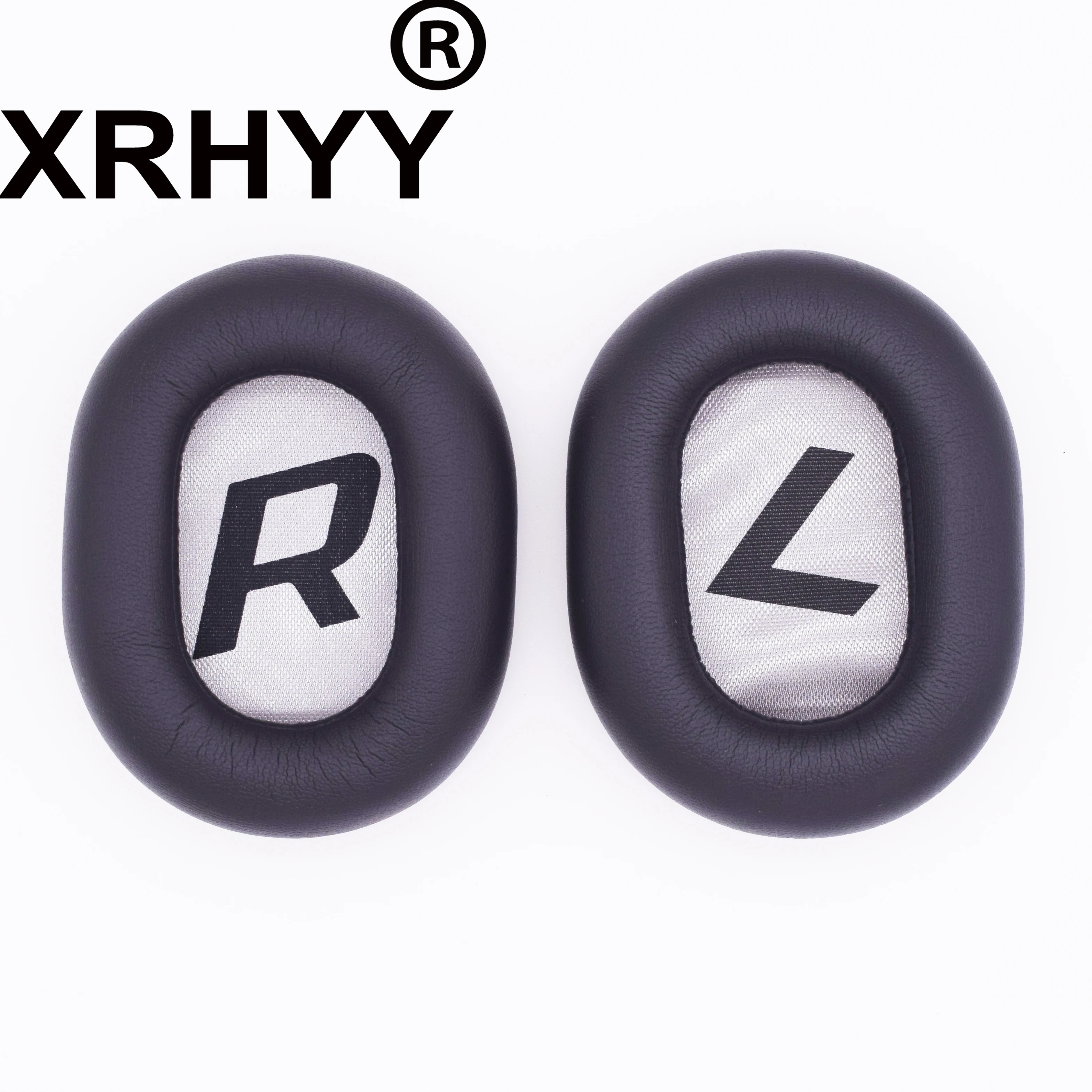 Серые сменные амбушюры XRHYY кожаные из пены с эффектом памяти шумоподавлением для