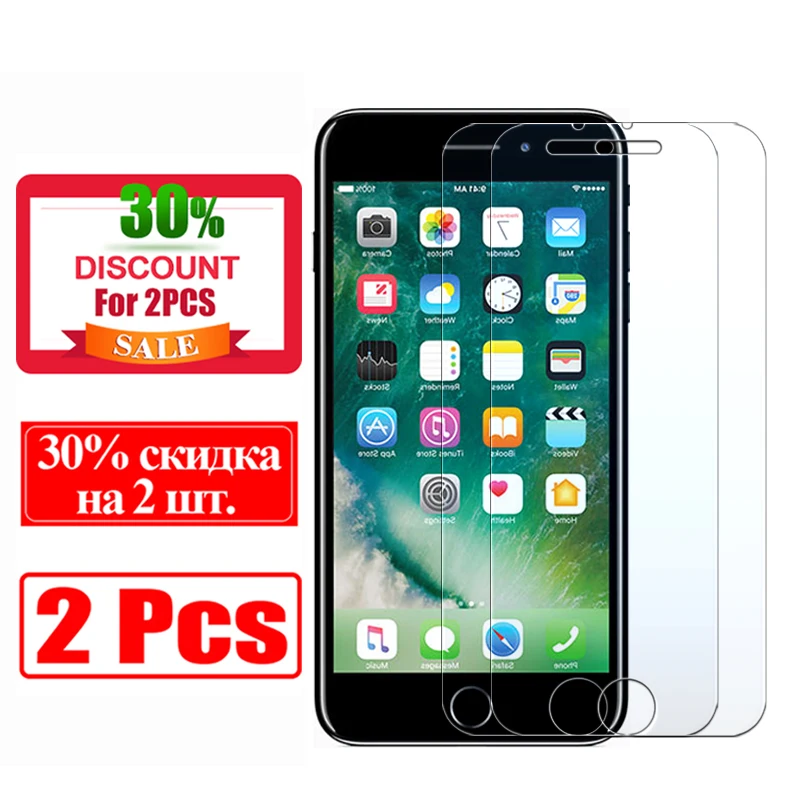 Защитное стекло для iPhone 7 8 plus cam закаленное apple iphon i7 7plus защитное | Мобильные