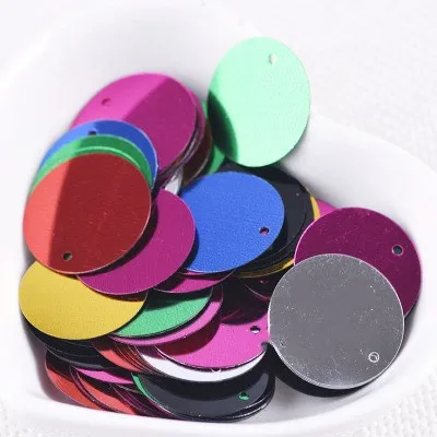 

Paillettes 20mm Multicolor Paillette Fashion Bright Sequins Charm for DIY Earring Jewelry Finding Making Garment Accessories 20g