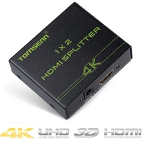 1x2 hdmi splitter version 1 4 powered hdmi splitter dual monitor hdmi splitter for full hd 1080p support 3d one input to two ou