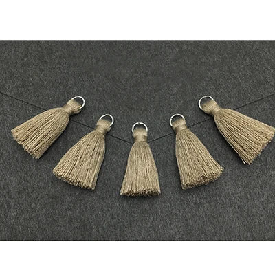 GUFEATHER L102/3 см/бахрома/Аксессуары для серег/мини-кисточка/ювелирные аксессуары/Детали аксессуаров/Ювелирные изделия/10 шт