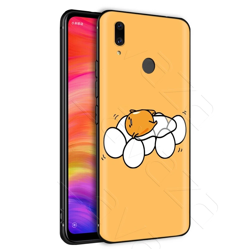 Милый милый чехол Gudetama Lazy Egg для Xiaomi Redmi Note 8 9 S K30 Pro MAX 3 6 SE A1 A2 A3 10 Lite Plus 8A F1 |