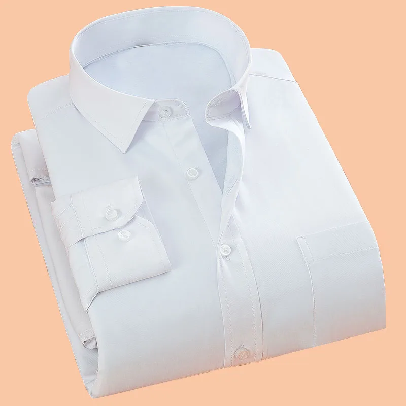 M2-622 MFERLIER, зима-осень, мужские рубашки, 5XL, 6XL, 7XL, 8XL, 9XL, плюс размер, длинный рукав, повседневная, сохраняет тепло, большие размеры, мужские рубашки, 8 цветов - Цвет: M2-622