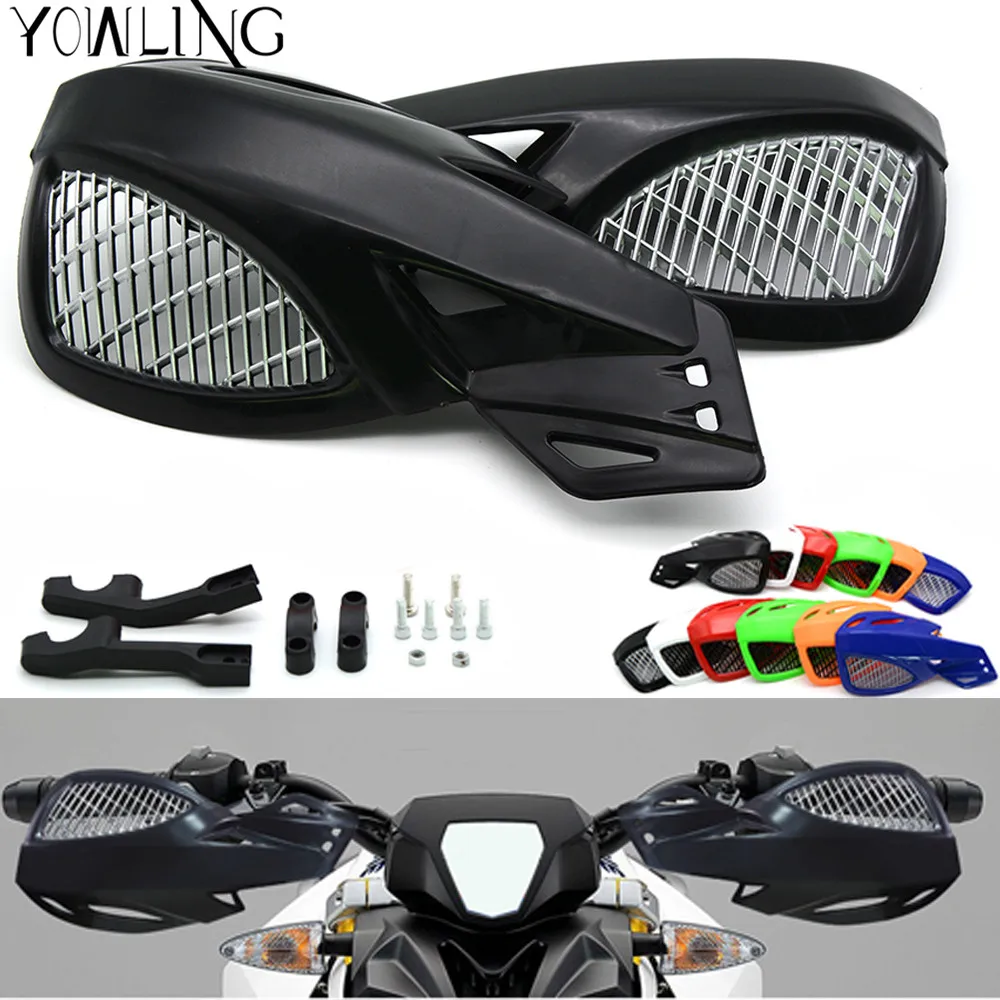 

motorcycle brush bar hand guards handguard motorbike parts handle guards 7/8'' 22mm for Yamaha FZ1 FAZER FZ6R FZ8 XJ6 FZ6 mt09