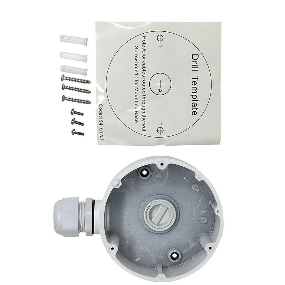 HIKVISION CCTV кронштейн распределительная коробка DS-1280ZJ-DM18 крытого потолочного крепления для DS-2CD21series и DS-2CE56xx