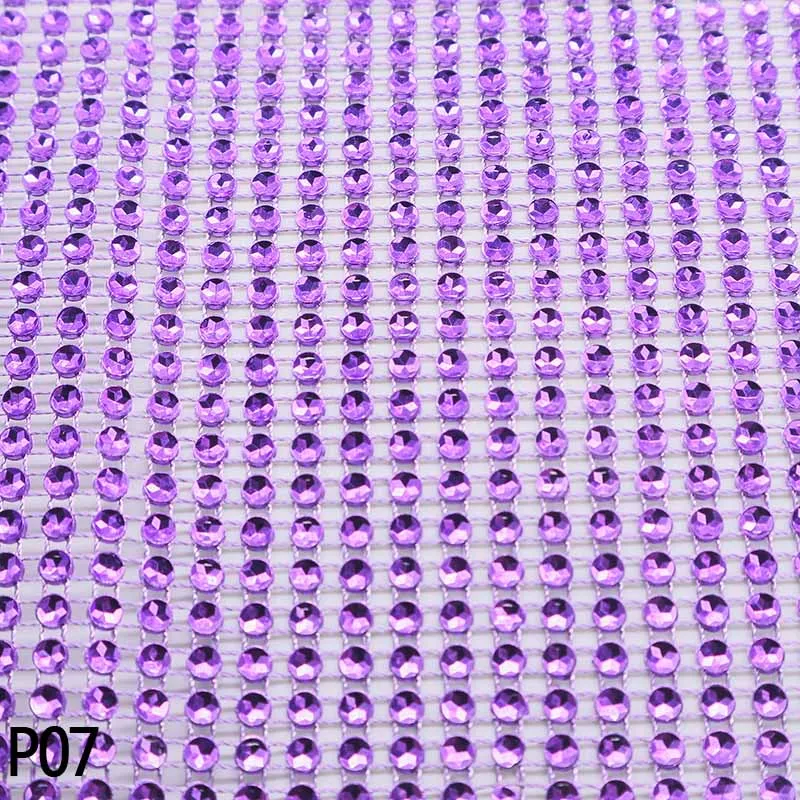 Dark purple 1 ярд серебряные стразы сетка обертывание Bling сетка-рулон с алмазами лента Кристалл лента Торт обертывание сетка Декор на день рождения свадебные поделки «сделай сам» - Цвет: Dark purple