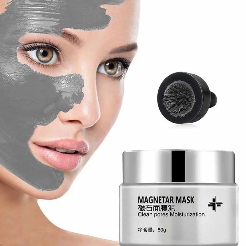 Новейшая магнитная маска для лица с богатыми минералами глубокого очищения пор