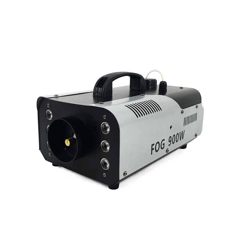 Мини машина для тумана с дистанционным управлением 900 Вт RGB 3 в 1 профессиональные