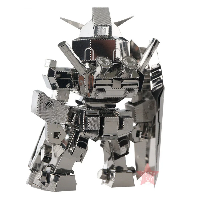 MU 3D металлическая головоломка Gundam Obsidian Arms SD робот SOA SD01 Строительная модель DIY