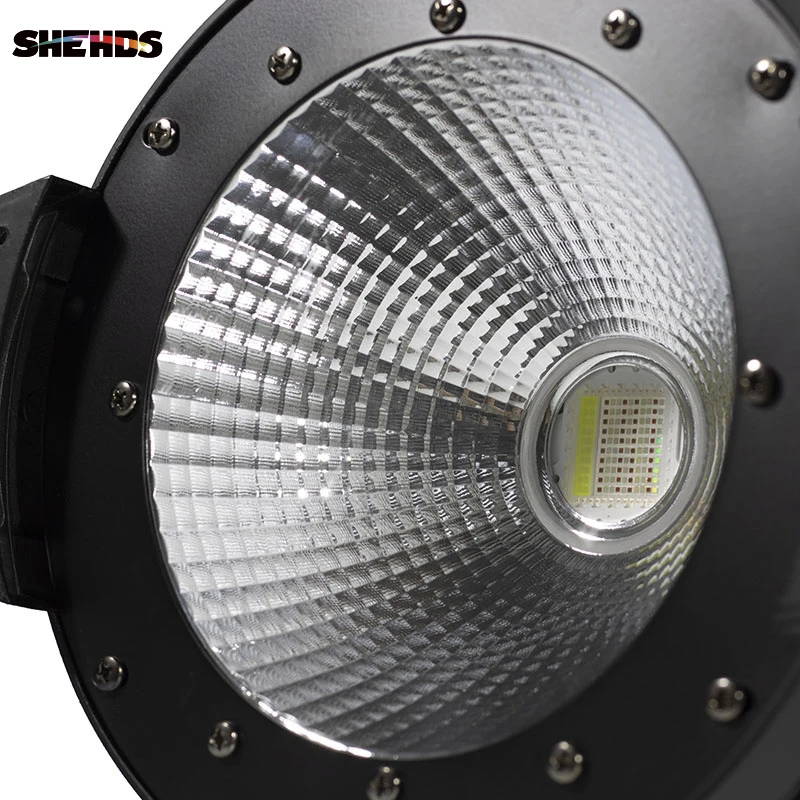 Алюминиевый Светодиодный прожектор Par COB 100 Вт 6 в 1 сценическое освещение RGBWAUV DMX512