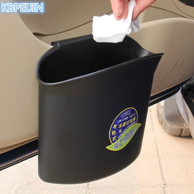 HO Car Trash Can Garbage Bin Door Storage Stowing Tidying for Vw polo tiguan golf 7 4 6 passat b6 b5 b7 t5 car accessories | Автомобили и