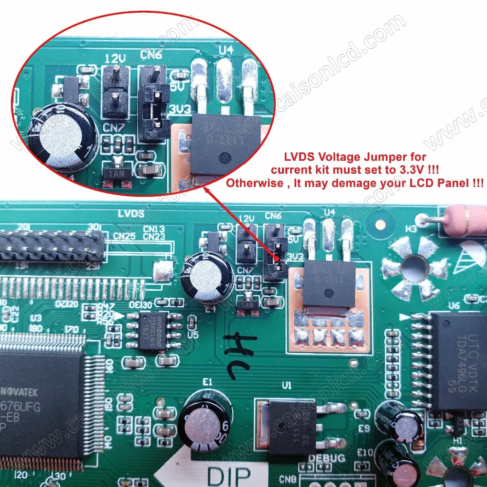 lcd LVDS плата контроллера с HDMI DVI VGA для 10," 1024X600 lcd TFT панель: HSD101PFW4-A00.HSD101PFW3-A