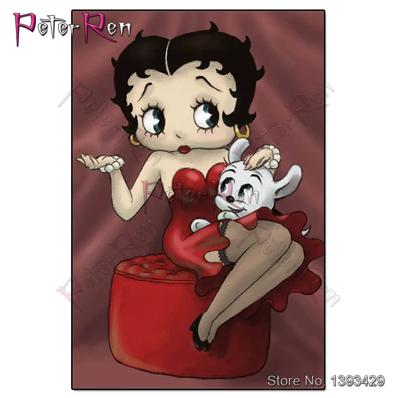 

DIY Diamond Painting Cartoon Girls Full Square\Round Drill Embroidery Girl and bunny Resin crystal Cross Stitch Home Decor Gifts