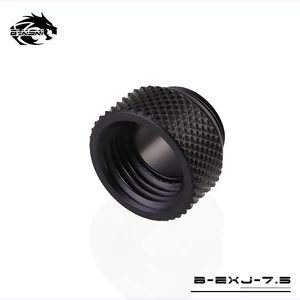 Прямая Стыковочная труба BYKSKI (удлинение 7,5 мм) с внутренним и внешним интерфейсом G14 дюйма, Стыковочная труба с прямым коннектором, длина м до F, удлинение 7,5 мм, аксессуары, фитинг