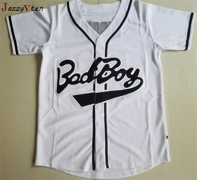 Мужские майки из фильма Bad Boy Smalls 10 бейсбольных футболок черного цвета Прямая