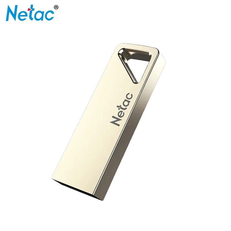 USB флеш-накопитель Netac, 32 ГБ, U326, USB 2,0, высокоскоростной мини-флеш-накопитель, металлический, 64 ГБ, 16 ГБ, флешка, карта памяти USB