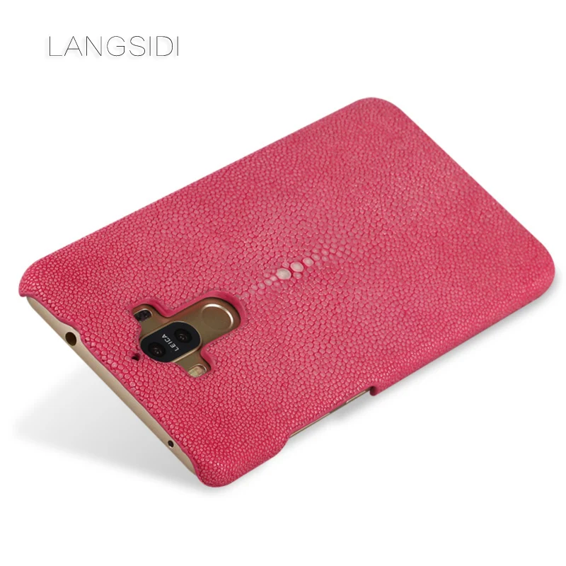 Люксовый бренд мобильный телефон чехол в виде рыбьей чешуи и жемчуга половина