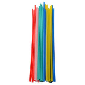 50pcs 25cm Length Plastic Welding Rods Welder Sticks 5 Colors BlueWhiteYellowRedGreen For Soldering