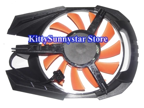 MulFan PLA08015S12HH 12V 0.35A 2Wire 2P with cover Video fan GTX560SE GTX560 4Wire Power Logic Graphics card Fan | Компьютеры и офис
