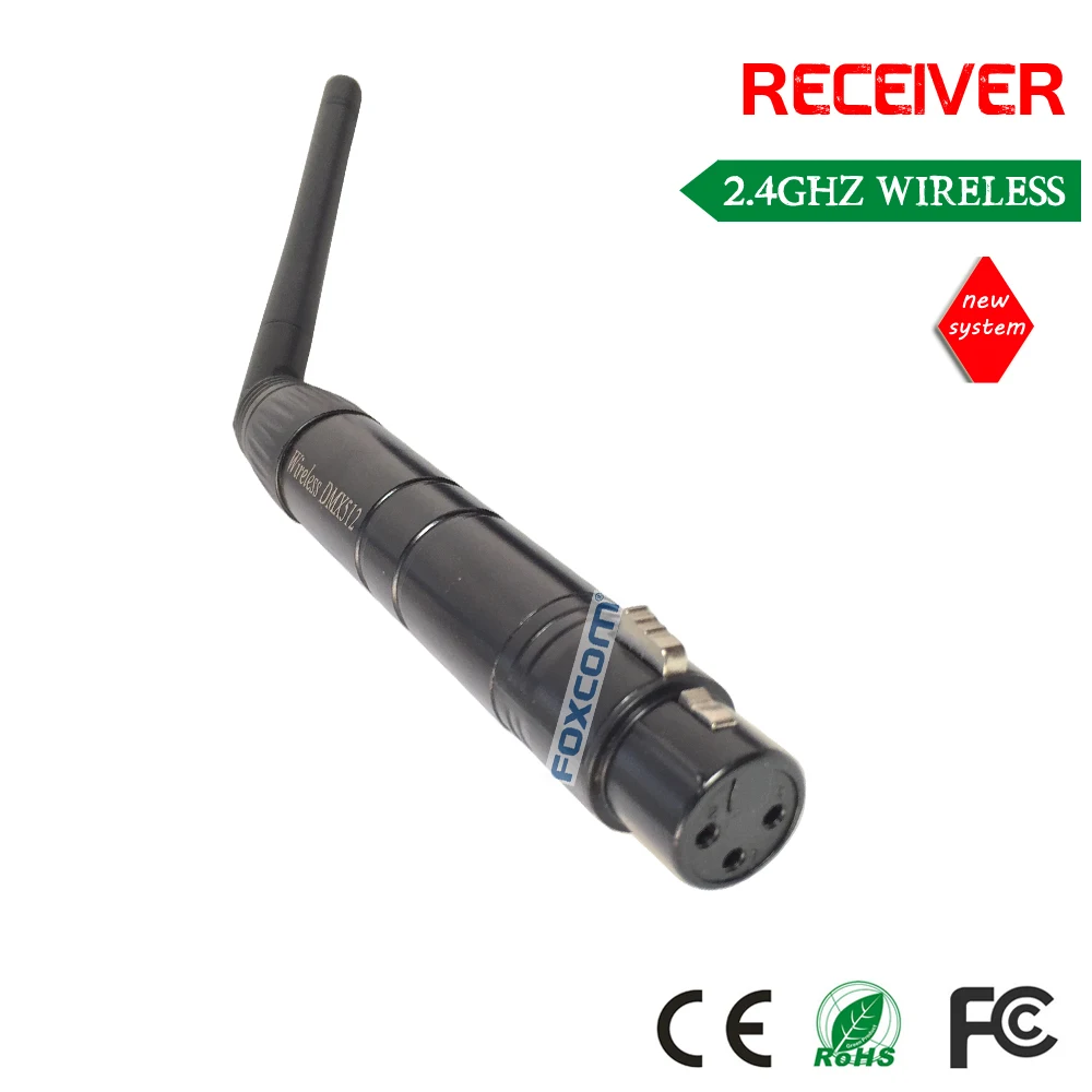 Бесплатная доставка 1 шт. беспроводной DMX512 приемник dmx512 консоль светодиодный