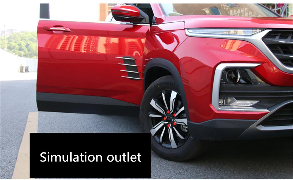 4 шт. автомобиль акула моделирование отверстия для Chevrolet Volt Malibu Camaro Кобальт Orlando Spark Colorado болт Onix траверс блейзер