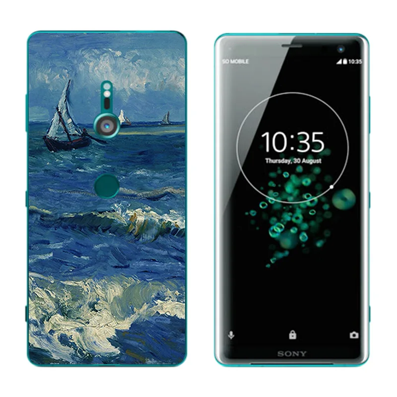 Для Sony Xperia XZ3 чехол для телефона 6 0 &quotМягкий силиконовый прозрачный защитный XZ 3